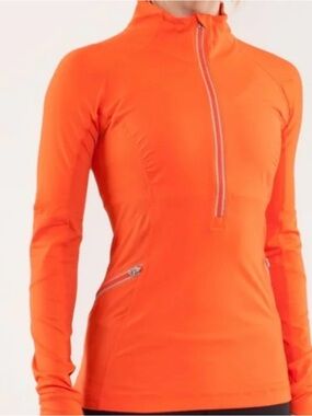 lululemon athletica Orange Jacket